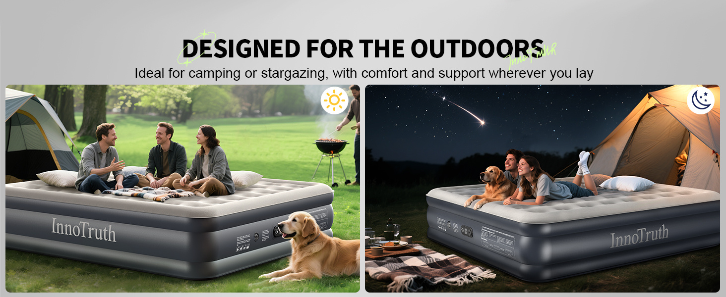 air mattress queen with built in pump inflatable blow up mattress air bed airbed