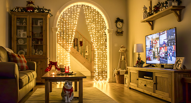 christmas lights indoor