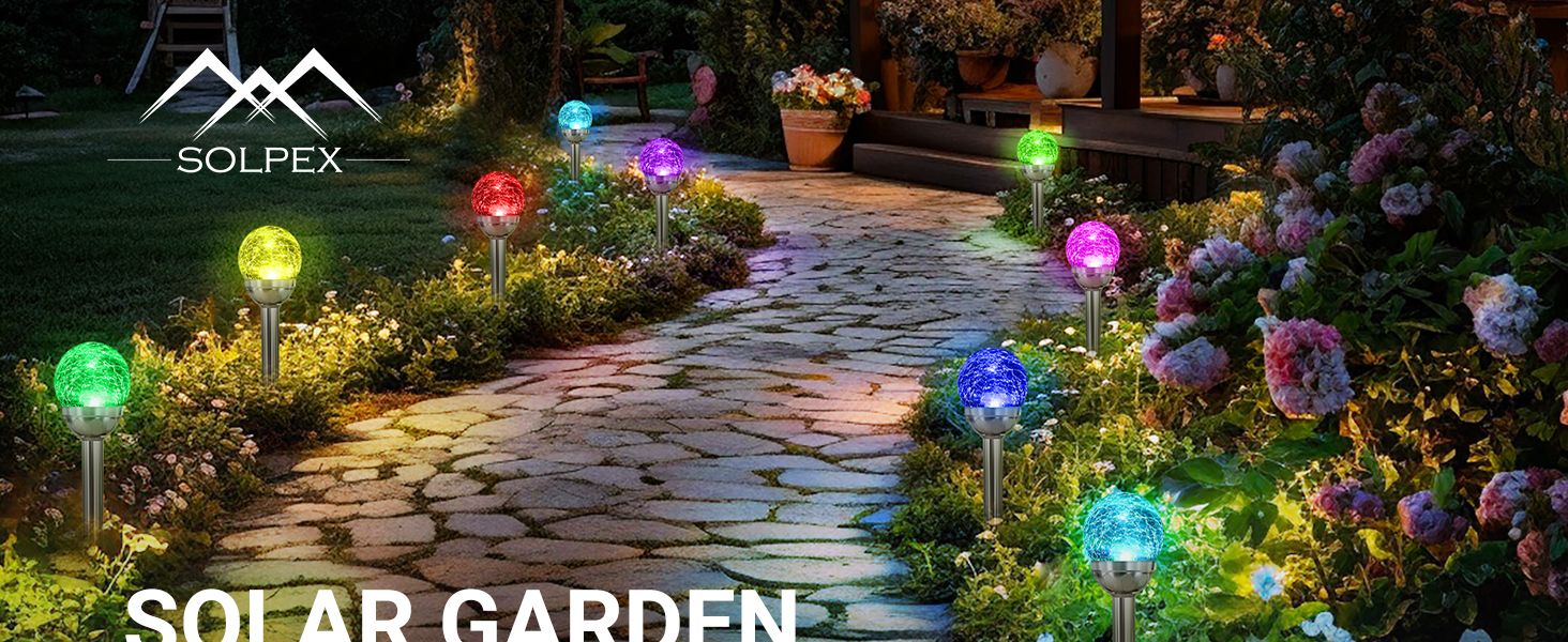solar garden lights