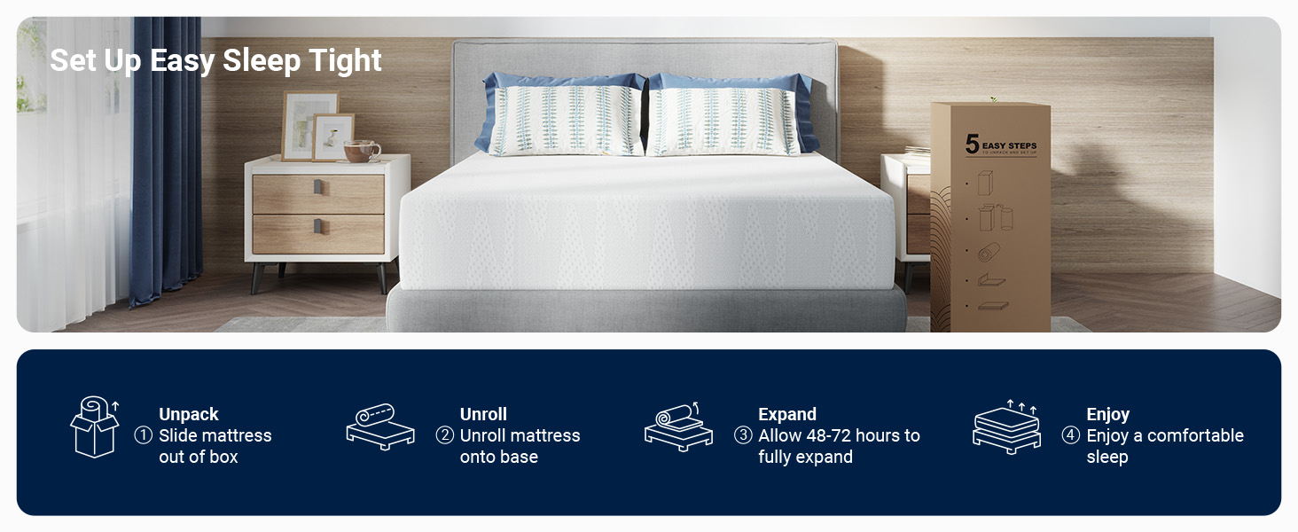 queen size mattress avenco mattresses in a box gel memory foam colchones medium firm