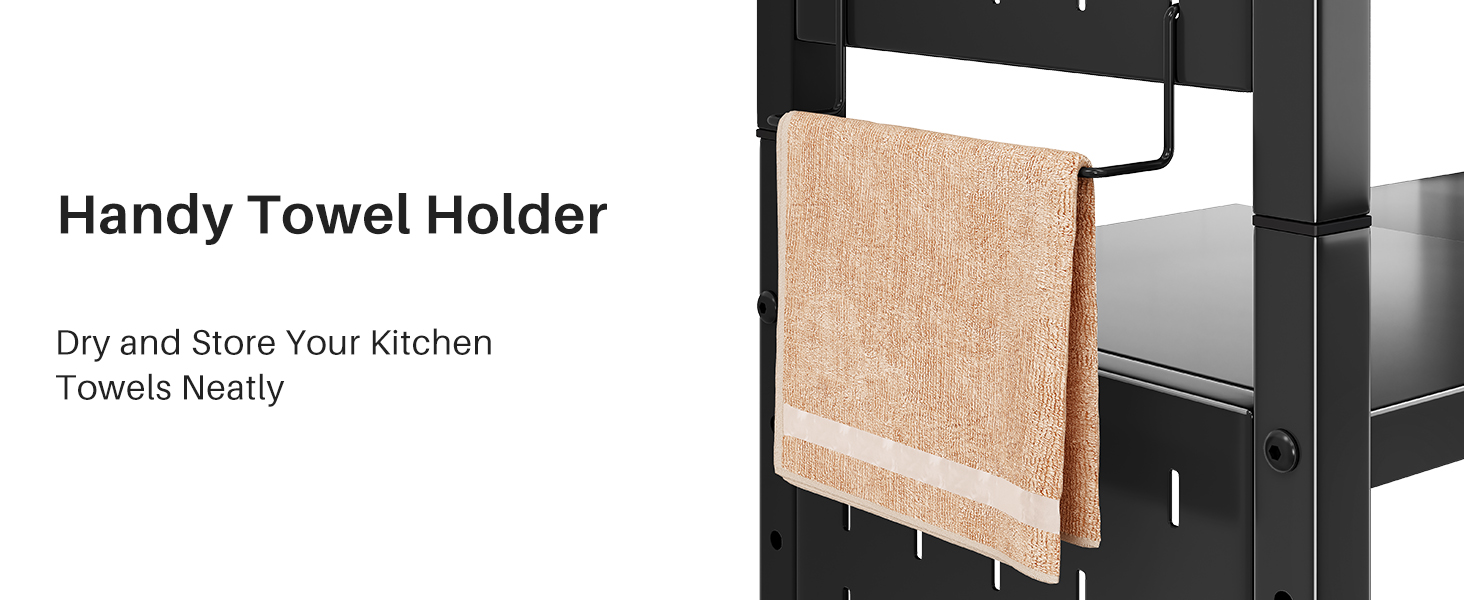 kitchen microwave stand