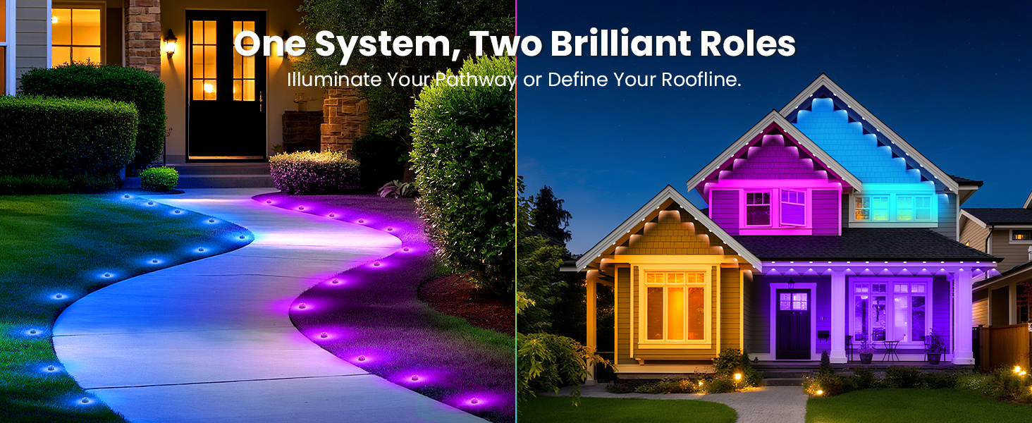 outdoor lights ground