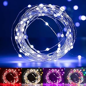 multicolor fairy lights