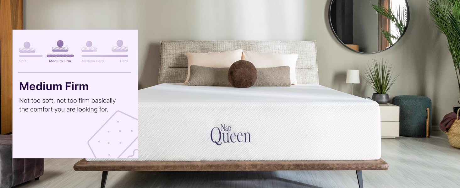 not too soft, not too firm basically the comfort you are looking for.