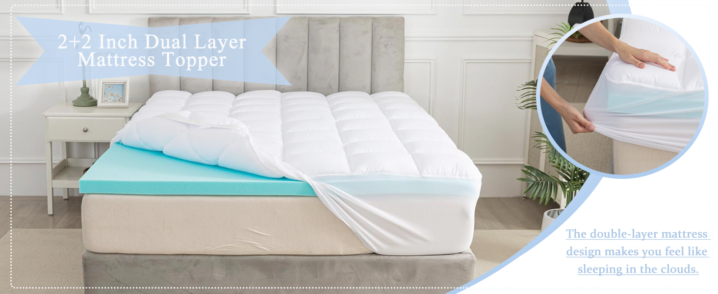 MATTRESS TOPPER 2+2-1