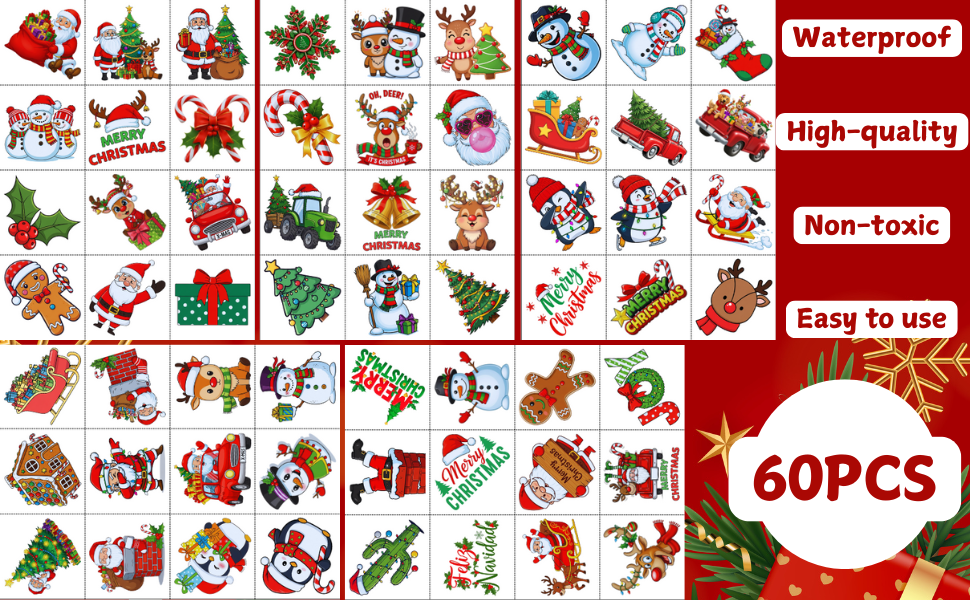 christmas stickers