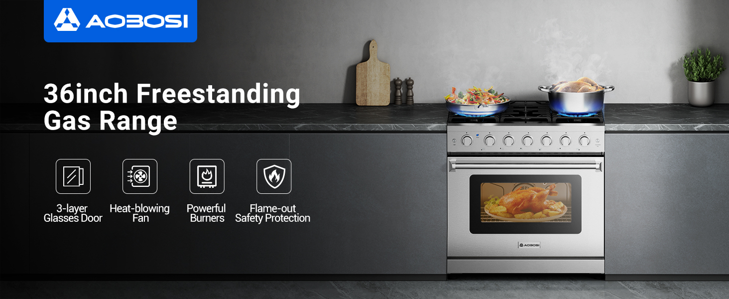 Freestanding Gas Range