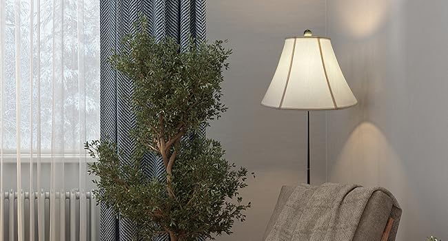 Bell Lamp Shade white