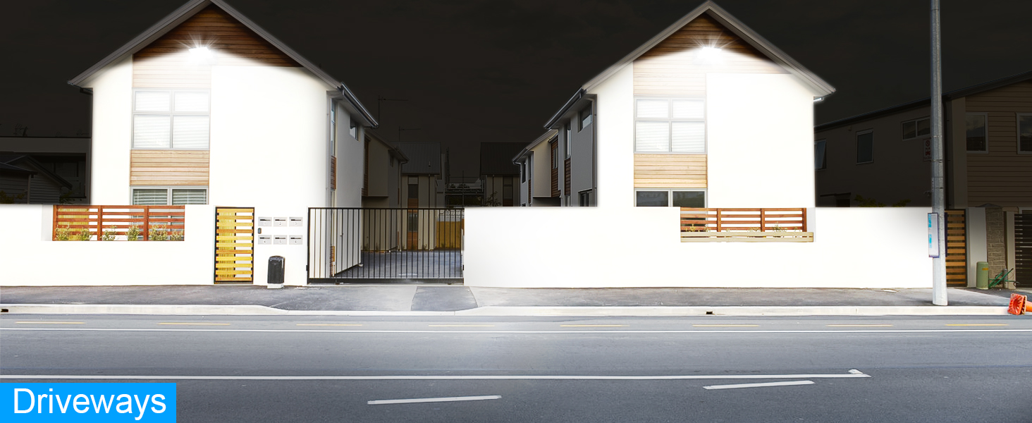 bright outdoor wall pack for driveways