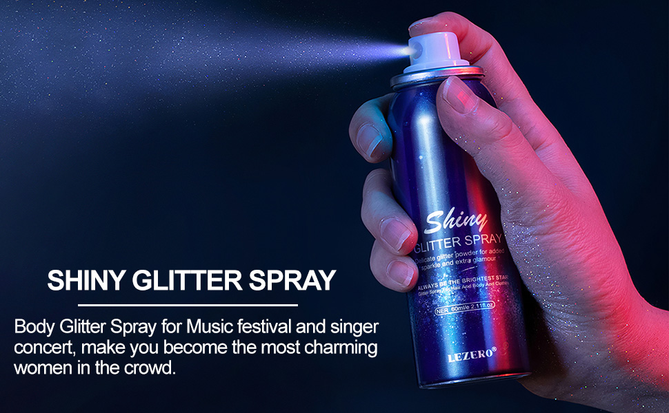 shiny Glitter spray