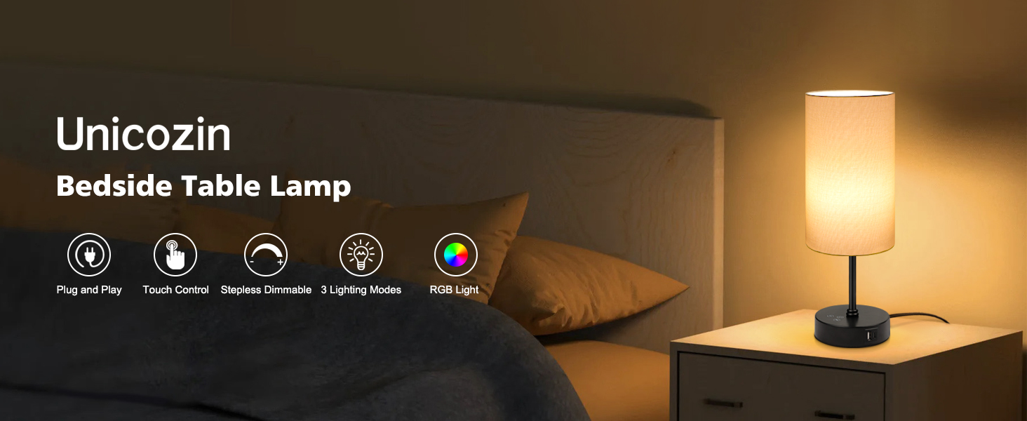 3000K warm white light is perfect as a beside nightstand light