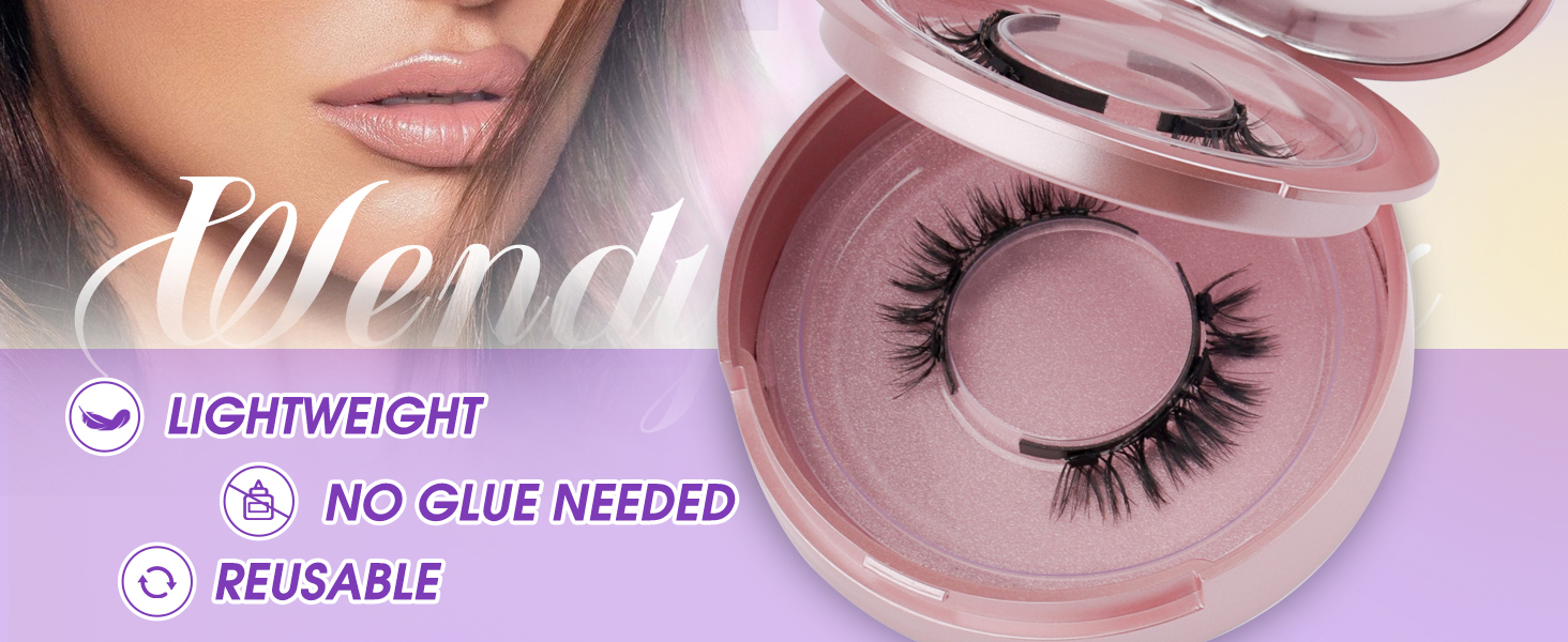 Natural Magnetic Eyelashes Kit