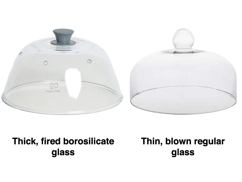 glass microwave cover