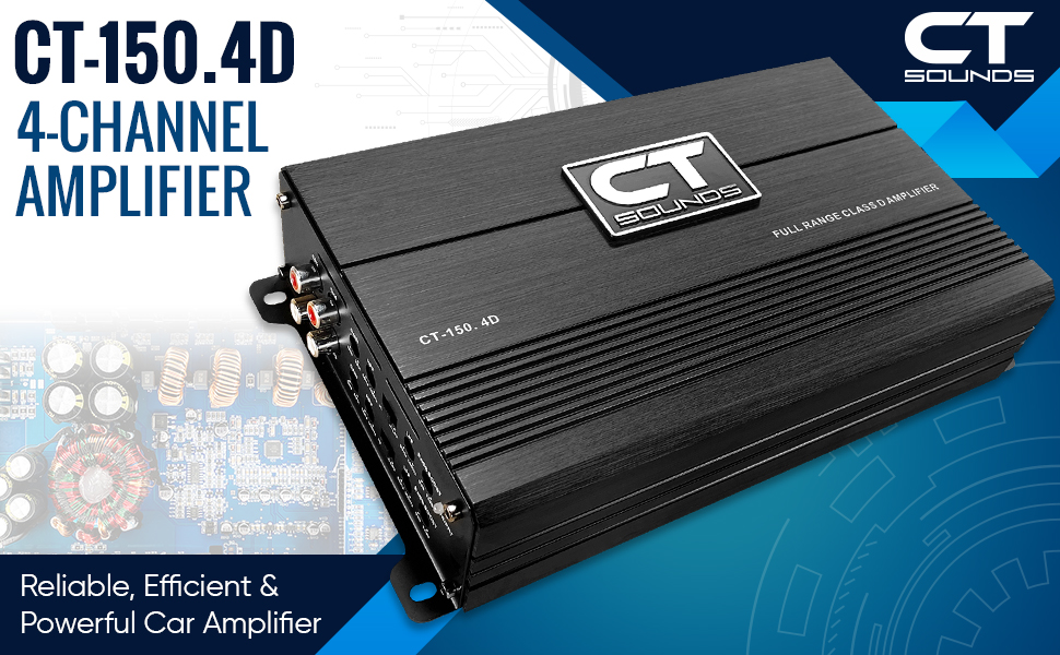 4-channel amplifier car audio