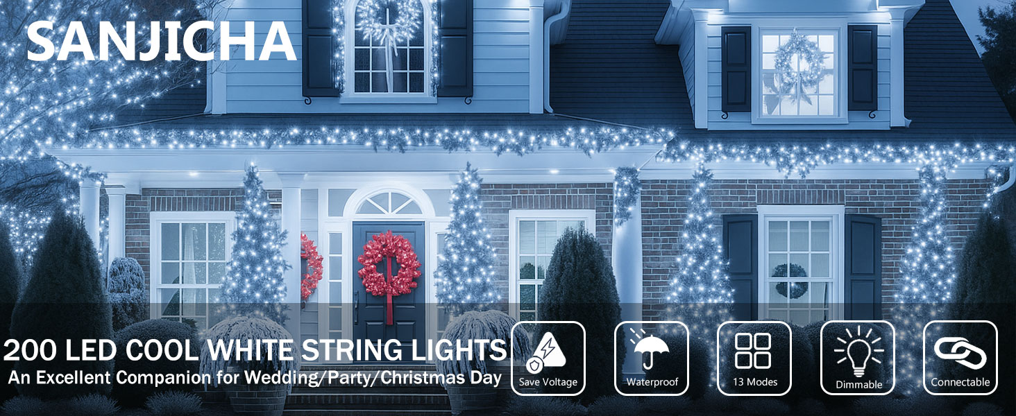 Christmas string lights