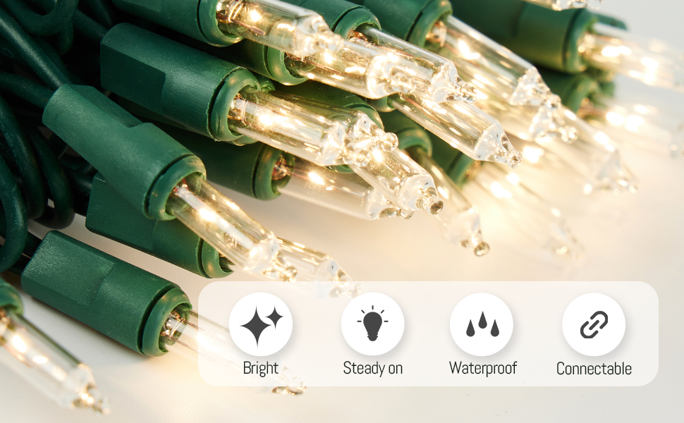 White String Christmas Lights