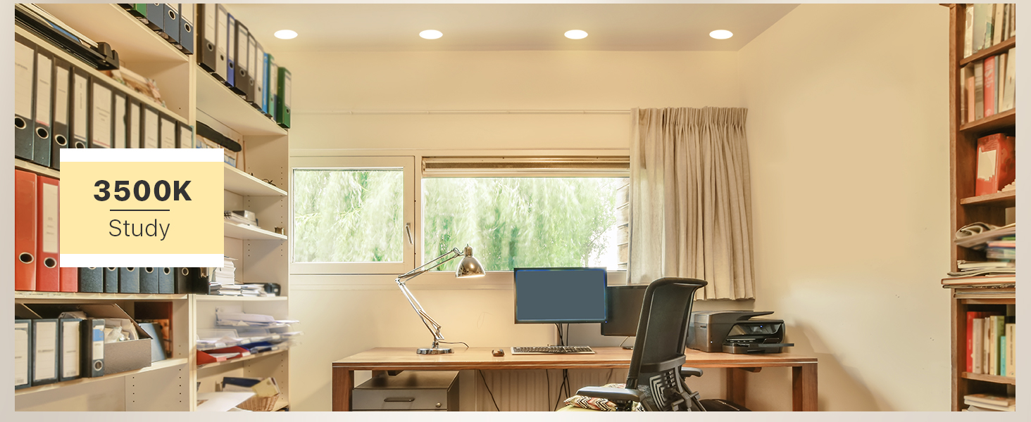 recessed lighting 3500K