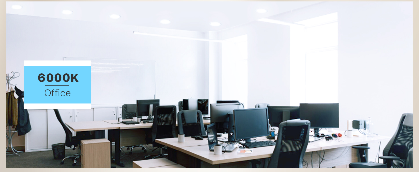 recessed lighting 6000K