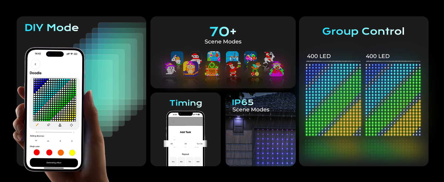 string lights for bedroom