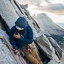 Mountaineering with walkie talkie