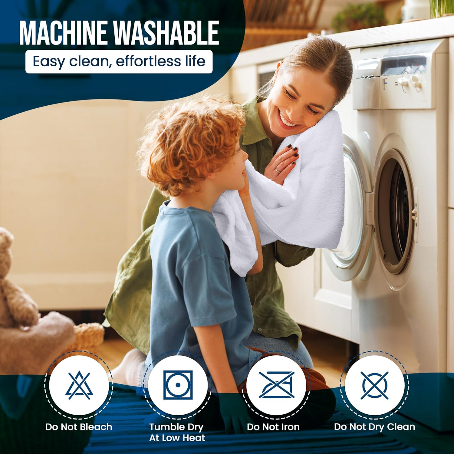 Utopia Bedding Waterproof Mattress Protector Full Size, Premium 200 GSM Terry Mattress Cover, Soft & Breathable Bed Cover, Fitted Sheet Style with Stretchable Deep Pockets 15" (White) - Image 5