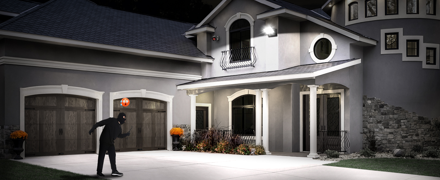 outdoor wall pack flood light