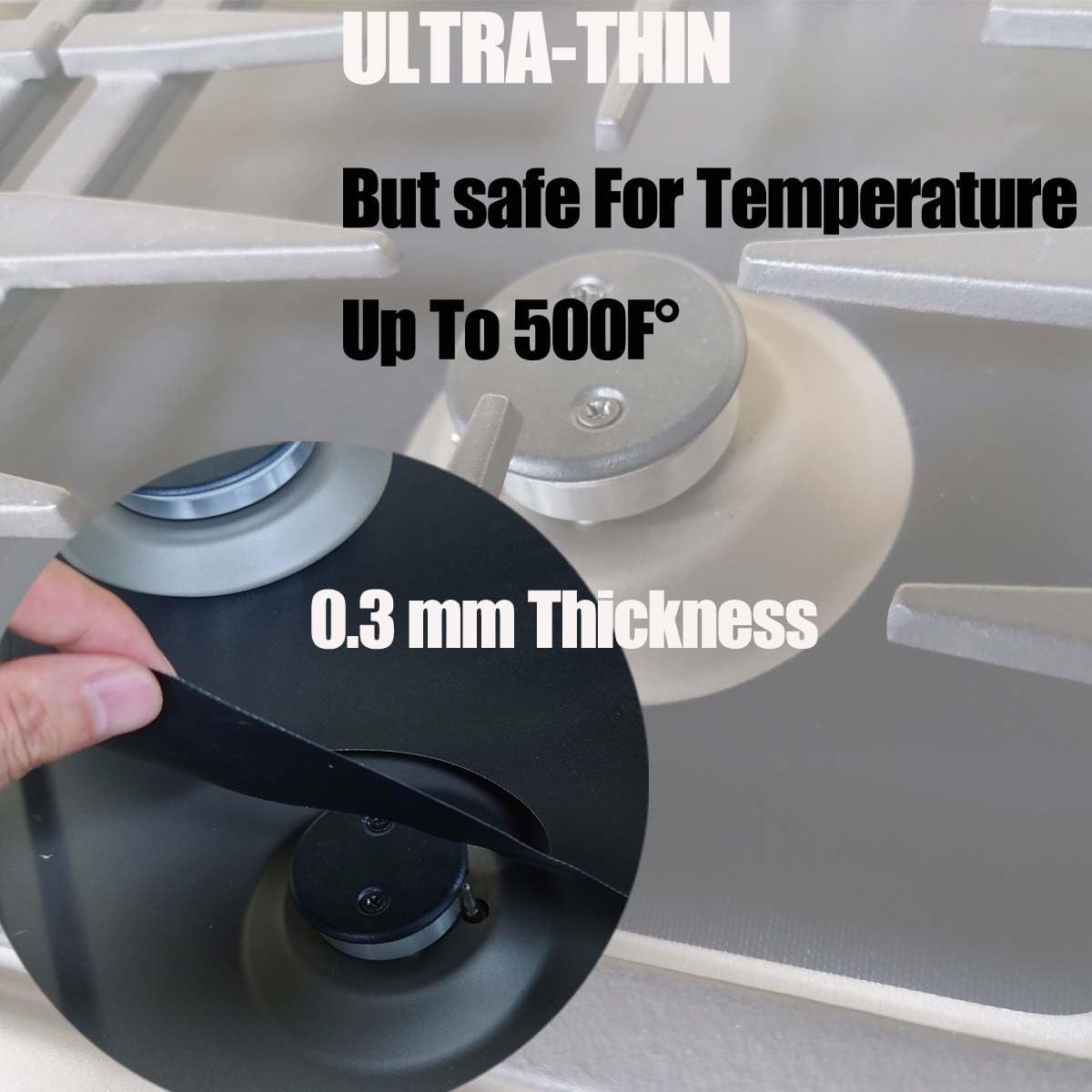 2Pcs 30Inch Stove protector liner For Whirlpool Models WFG550S0LZ1 30 Inch Gas Range Cooktop cover - Image 4