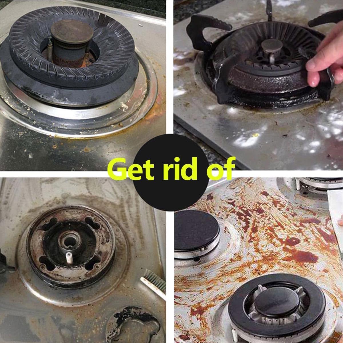 2Pcs 30Inch Stove protector liner For Whirlpool Models WFG550S0LZ1 30 Inch Gas Range Cooktop cover - Image 5