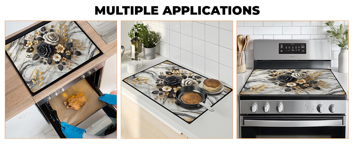 Ceramic Glass Stove Cover