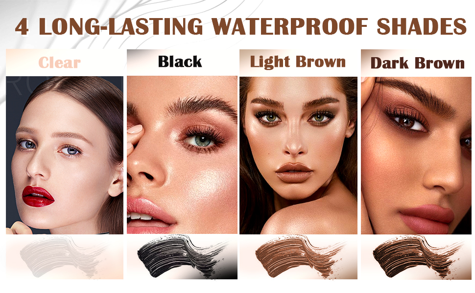 4 long-lasting waterproof shades