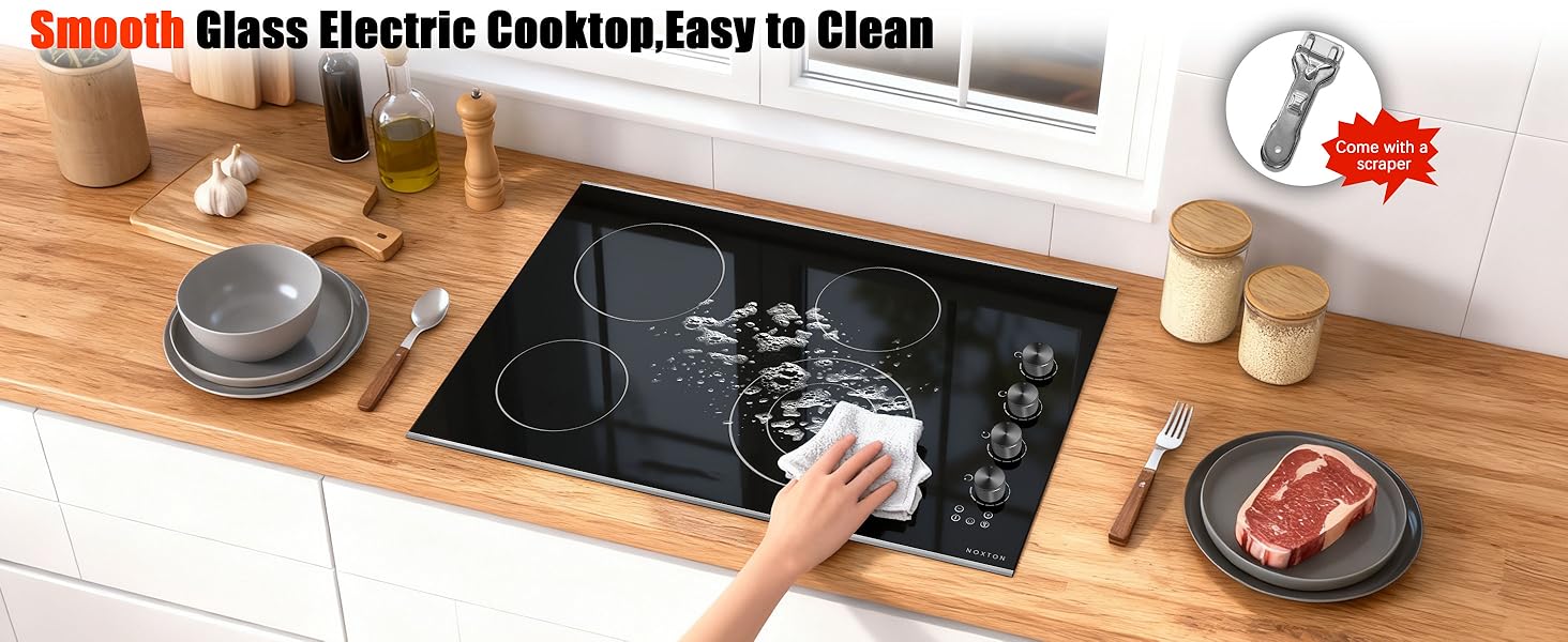 glass cooktop electric