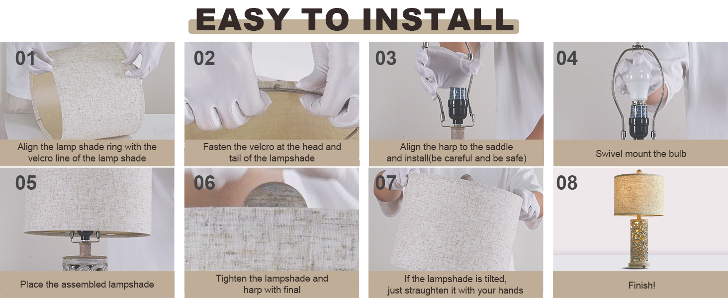 lamp easy to install