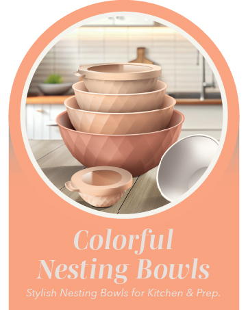 Colorful Nesting Bowls