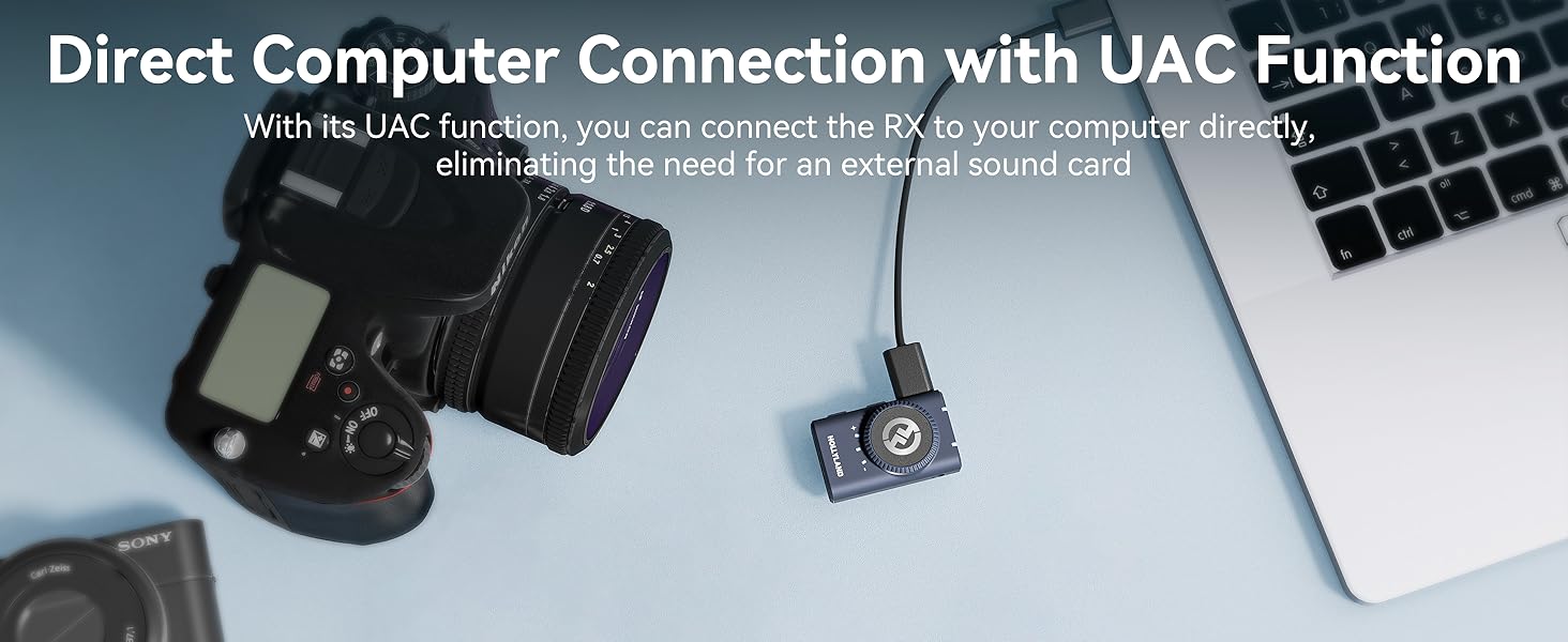 Hollyland Lark M2 wireless lavalier microphone