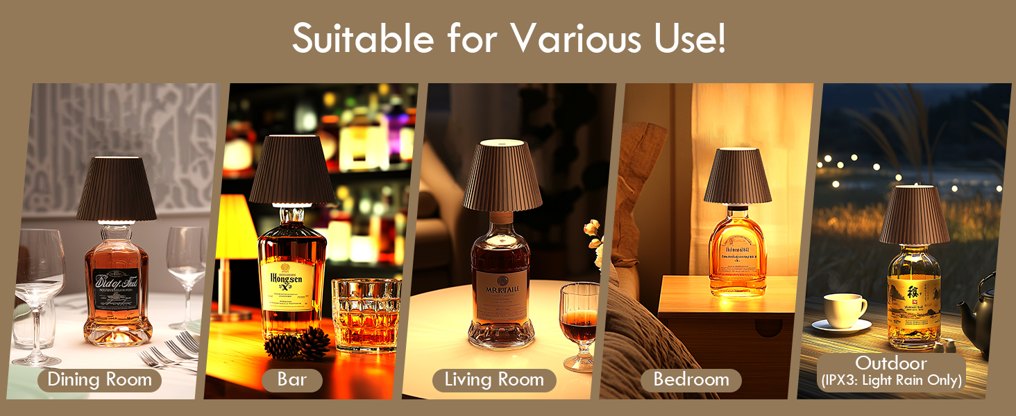 3 Lighting Brightness Levels