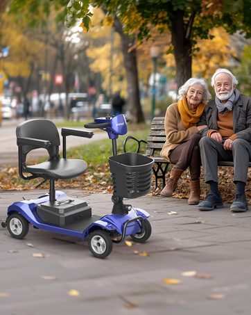 mobility scooter with seat