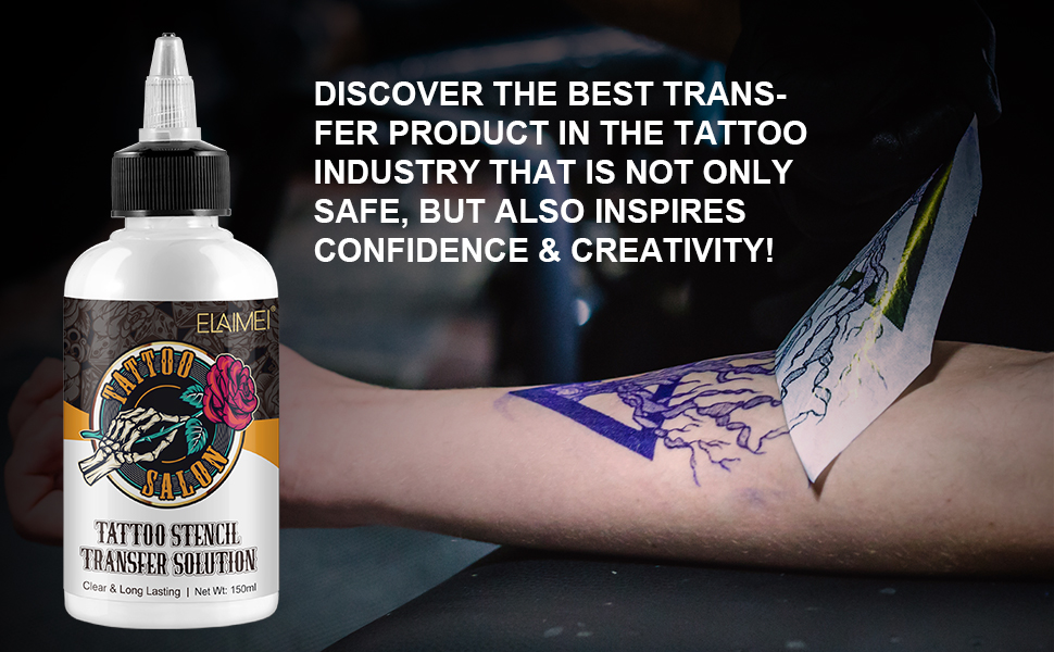 150ml Tattoo Stencil Transfer Gel Solution