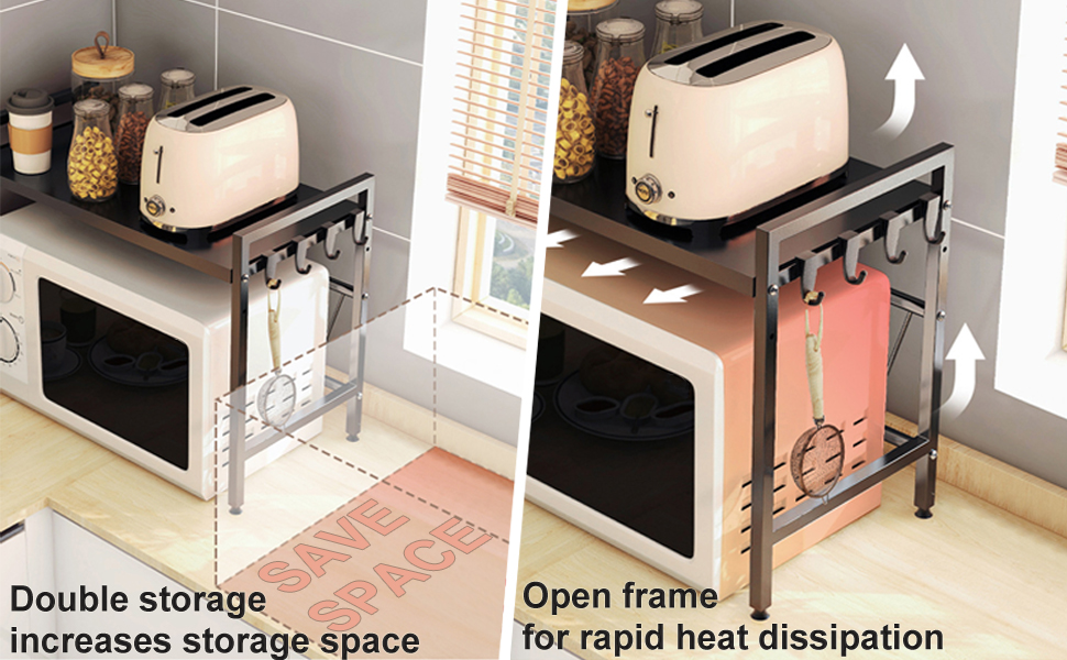 microwave shelf,microwave rack,microwave oven rack,microwave shelf countertop