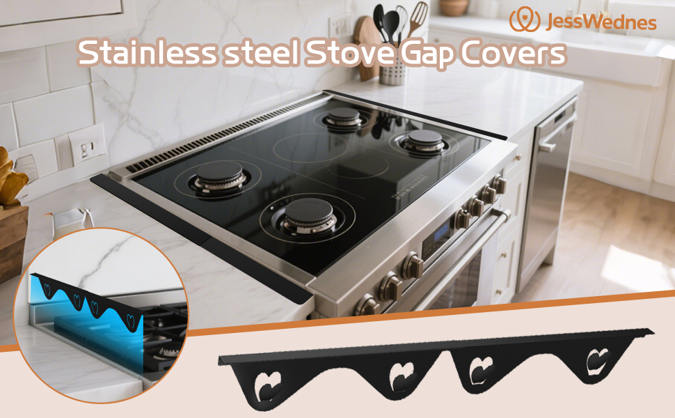 stainless steel stove cap covers