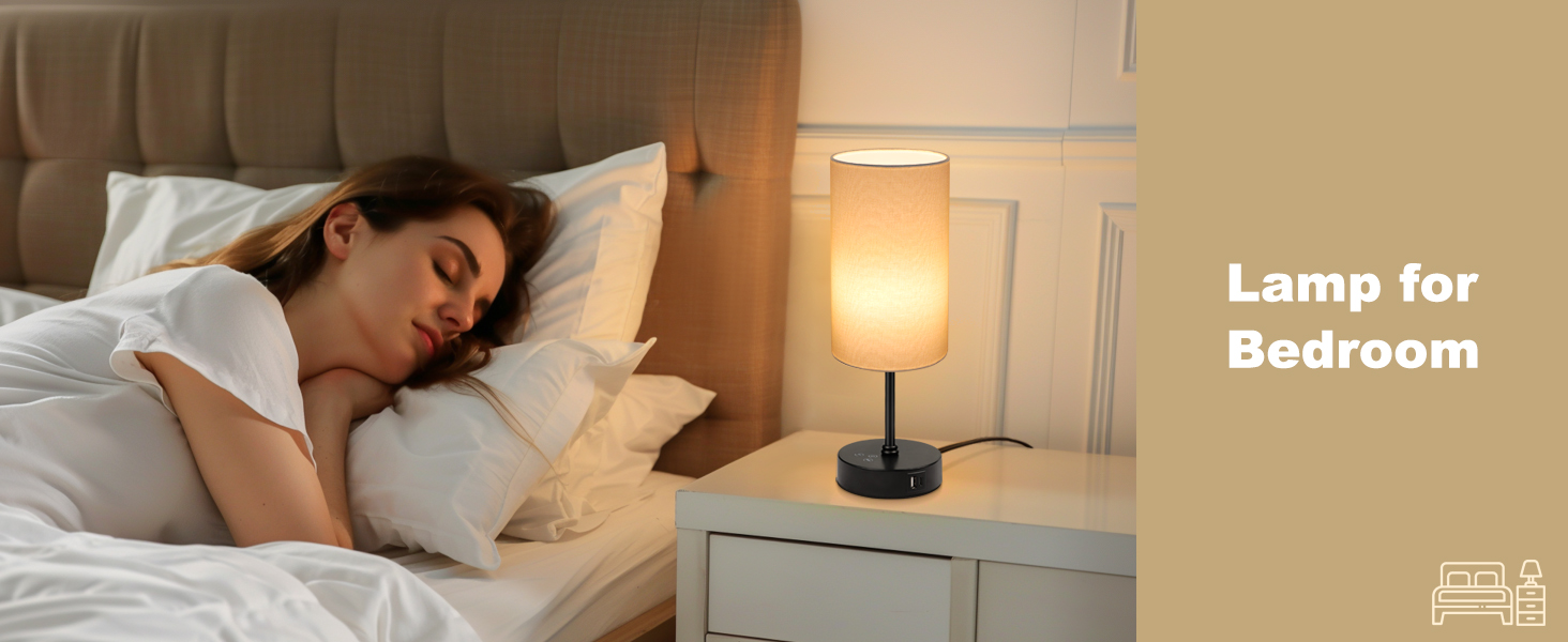 3000K warm white light is perfect as a beside nightstand light