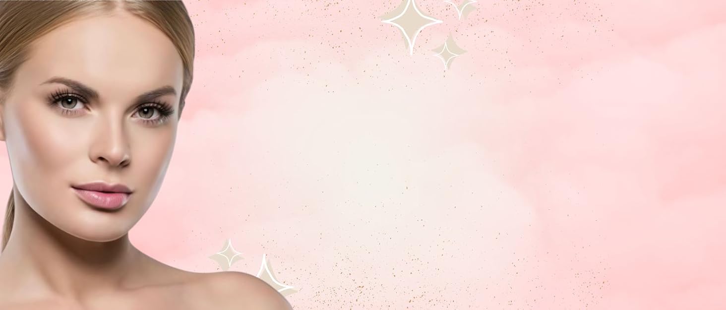 Beautiful woman with eyelash extensions – lash extension kit promotional banner