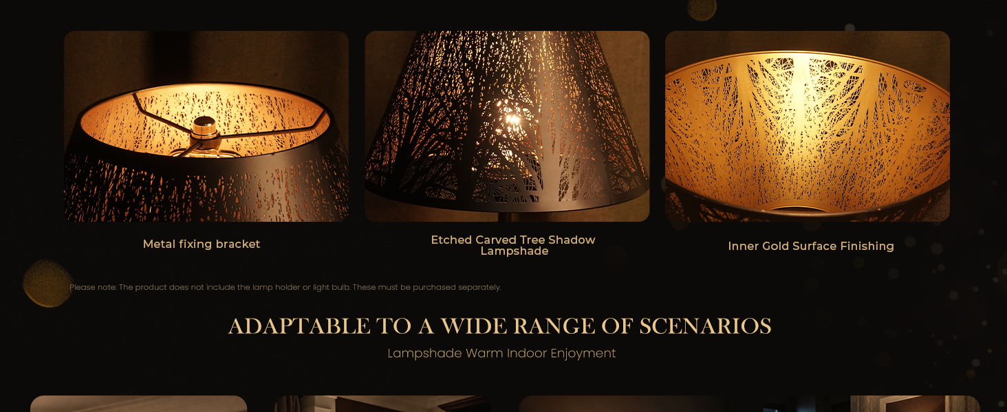 metal tree lampshade