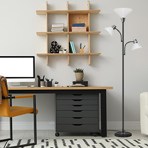 reading floor lamp for office