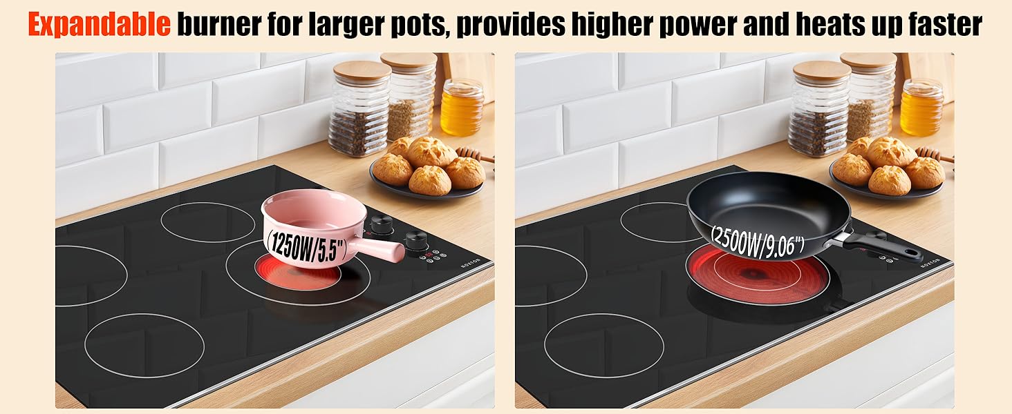 drop in electric stove