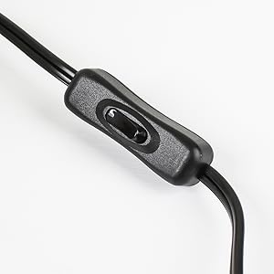 mid century modern bedside table lamp