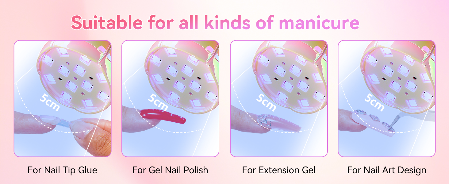 uv nail lamp uv light for gel nails nail lamp led lamp nail dryer 