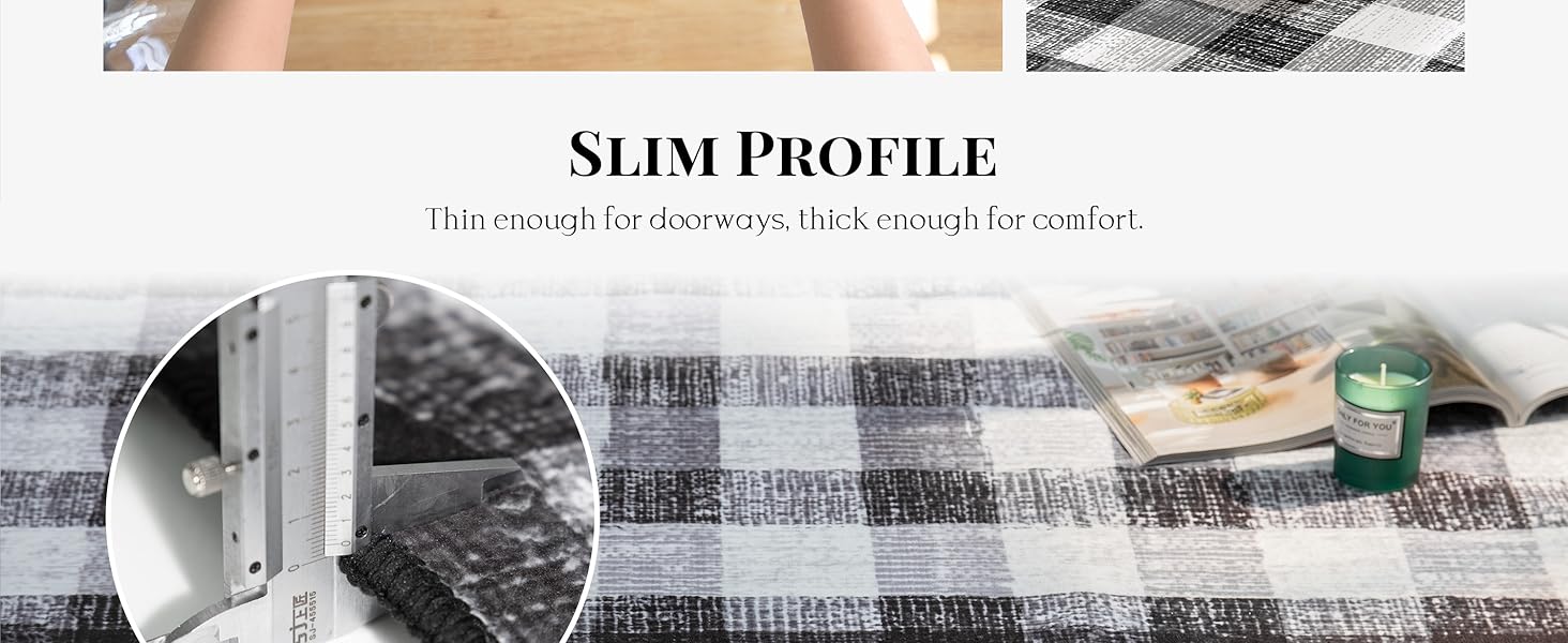 checkered outdoor rug