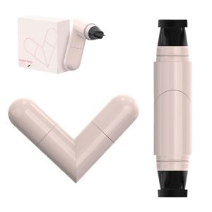 Rotating Eyeliner Stamp Pen, 2026 New Rotating Waterproof Winged Eyeliner Stamp Pen, Smudge Proof Eye Liner Tool (Black)