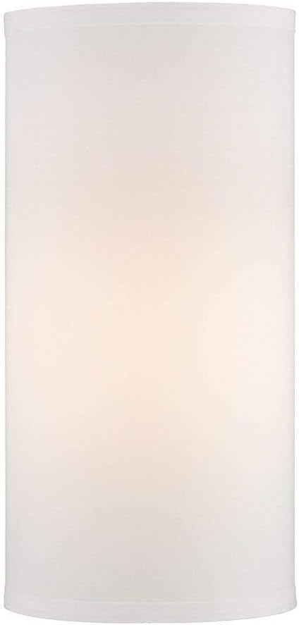 Candle Holder, Frosted Glass Chimney for Candle Open Ended, Frosted Glass Hurricane Candle Holders of Various Sizes (6 x 9 Inch)