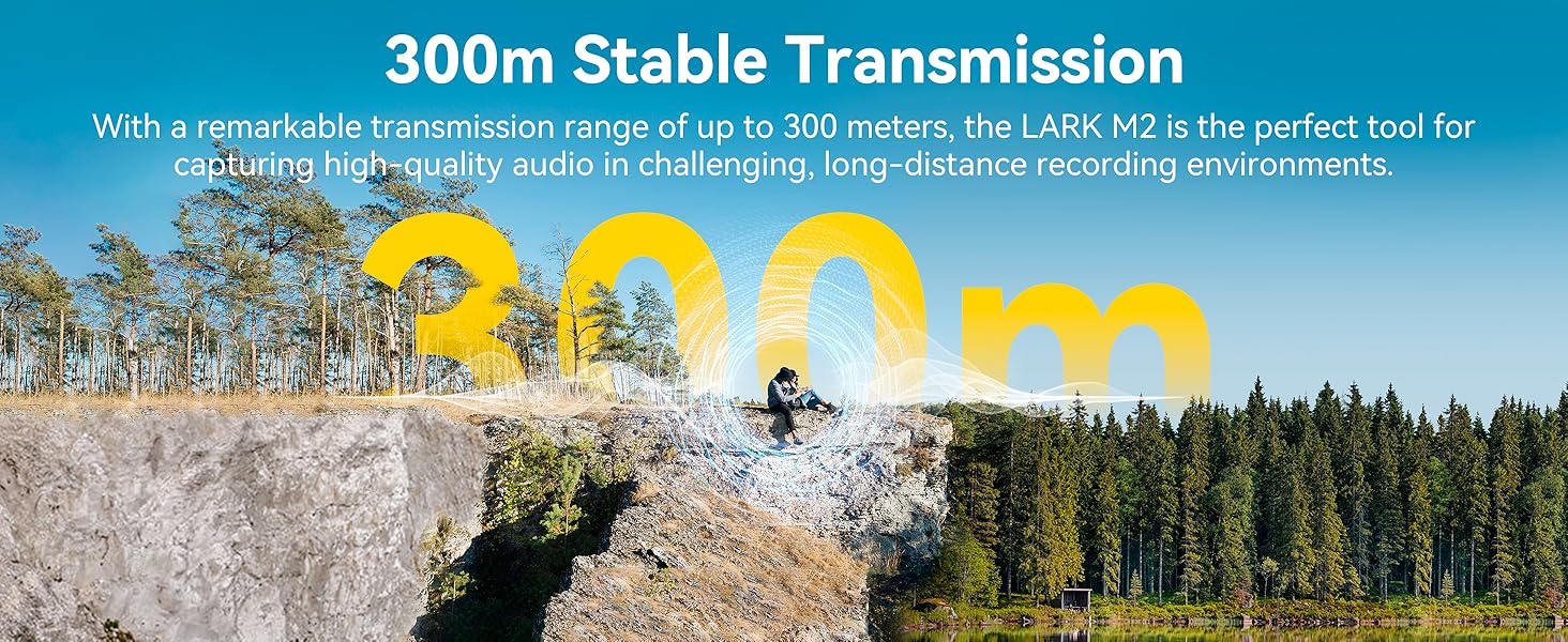 Hollyland Lark M2 wireless lavalier microphone